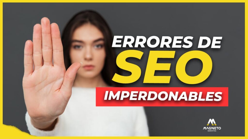 errores SEO